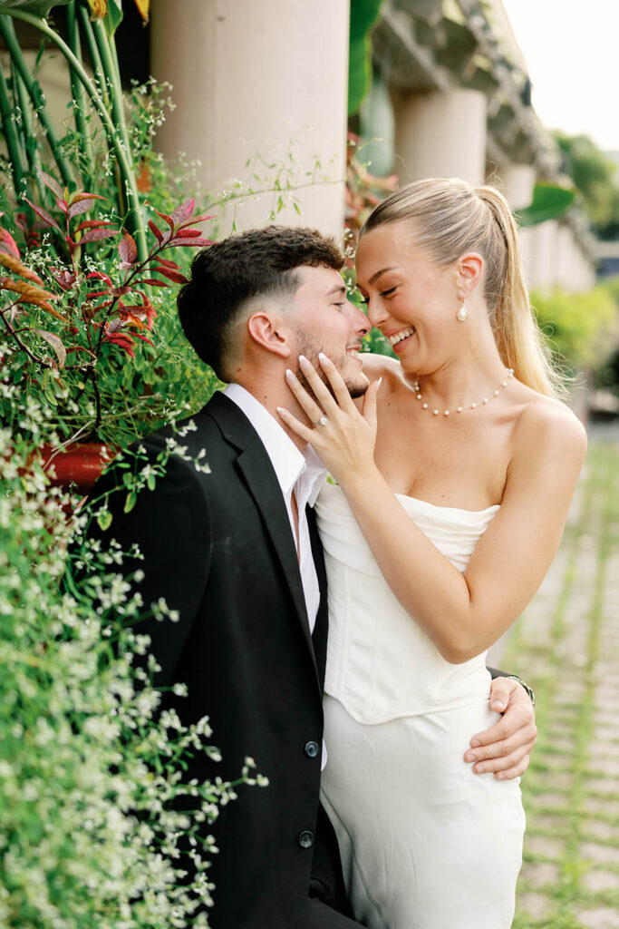 engagement photos naples fl​ at 3rd street south