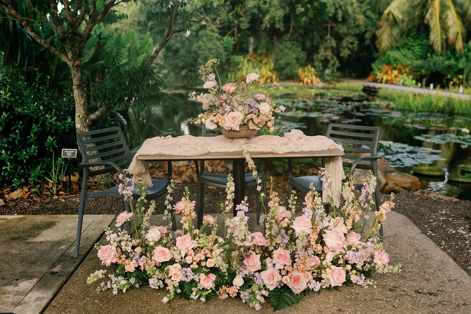 Best restaurants in Southwest Florida | Proposal session at Naples Botanical Gardens