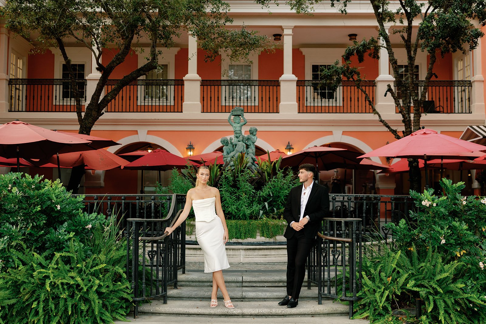 What to do in Southwest Florida | An engagement session in the downtown district of fort myers