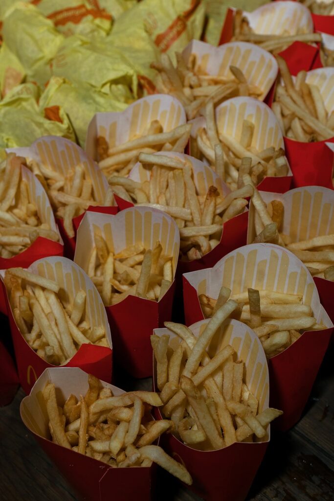 a fun idea to have mcdonalds at your wedding reception at la casa toscana
