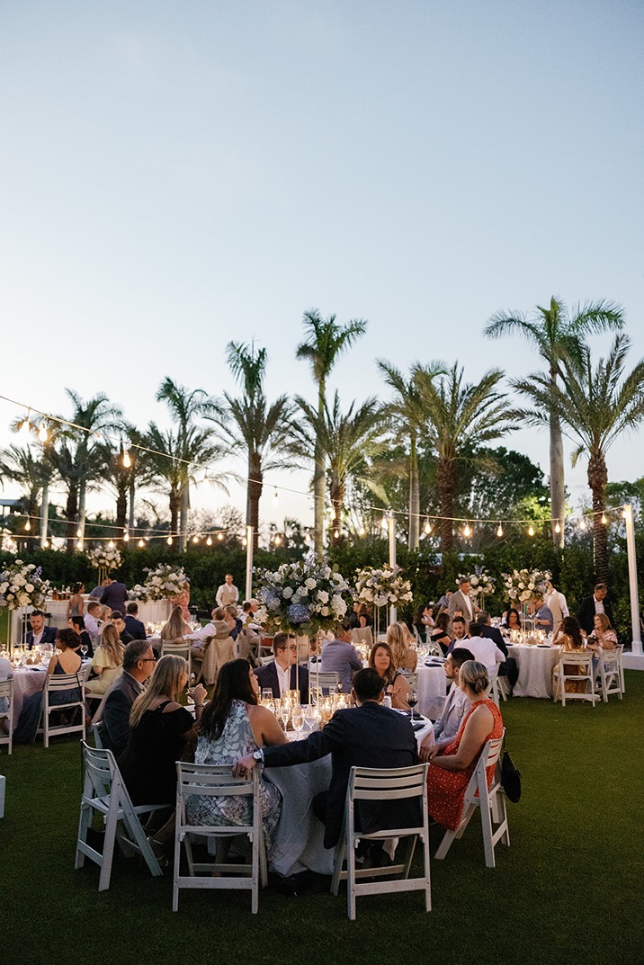 The reception at Hyatt Coconut Point