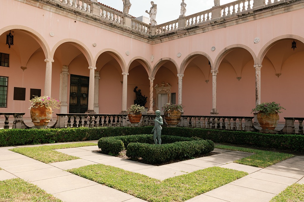 the outside of the ringling captured by a naples photographer and videographer