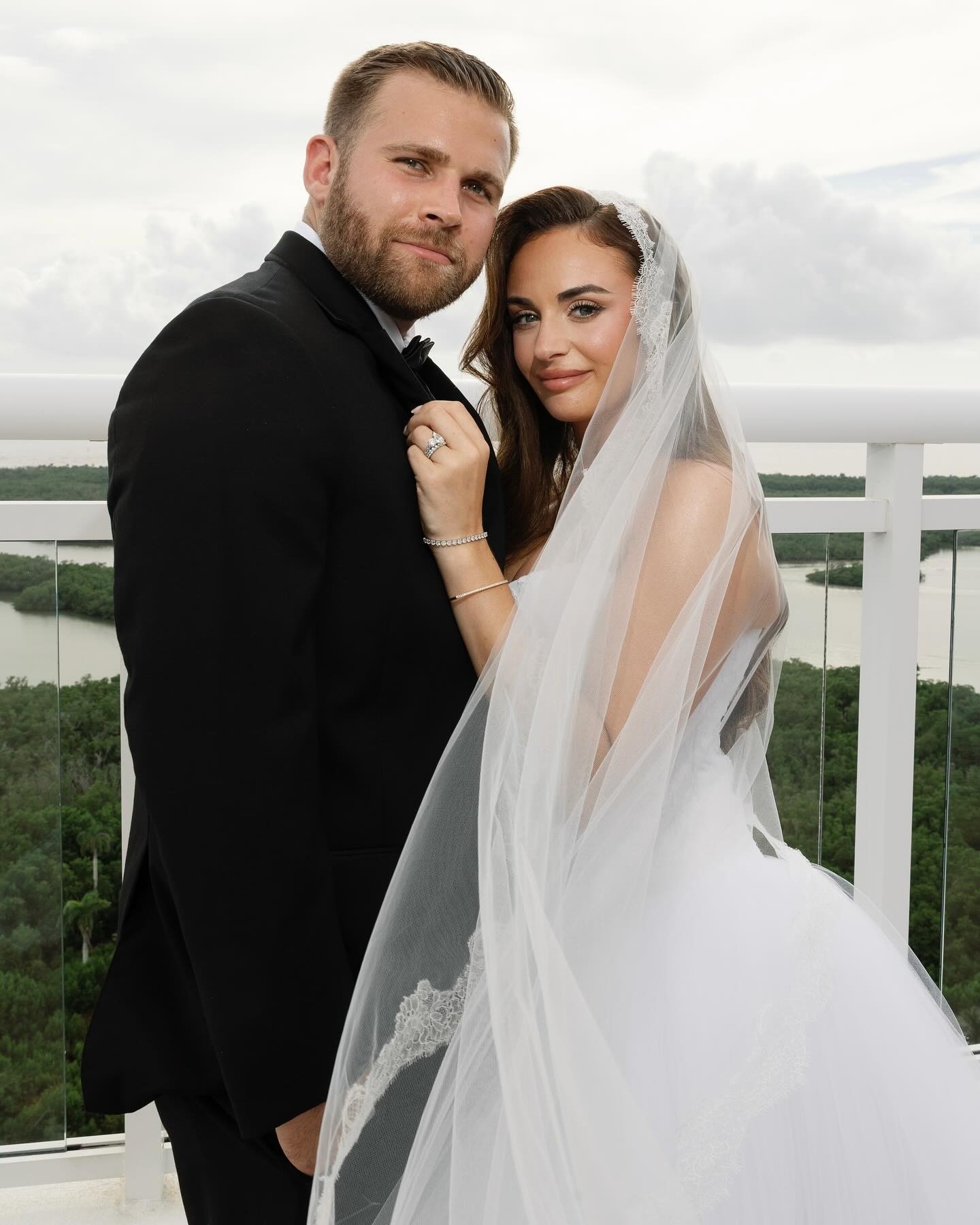 a couple at one of the beach wedding venues in south florida Eighth Avenue South