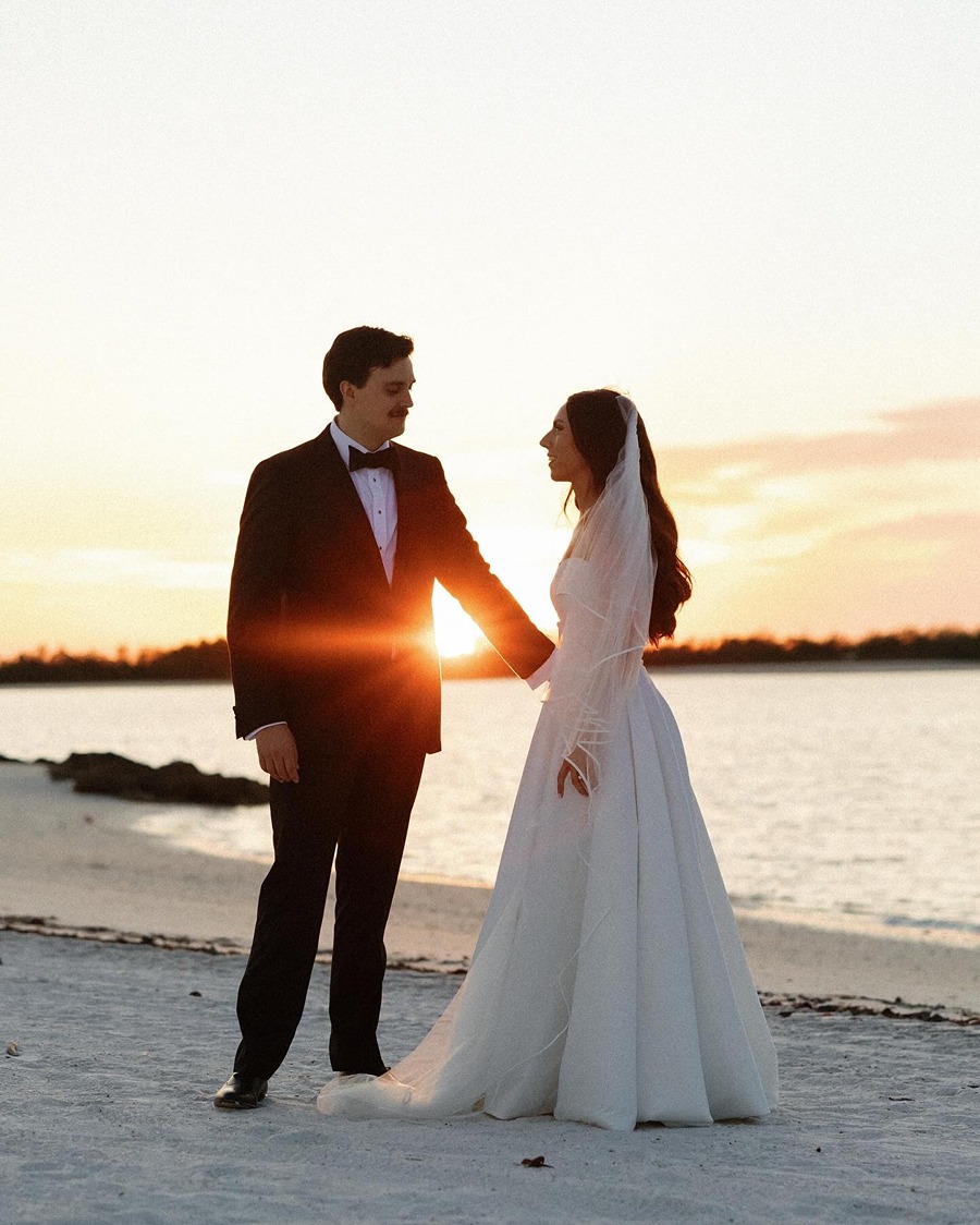 one of the beach weddings in south florida at hideaway beach club