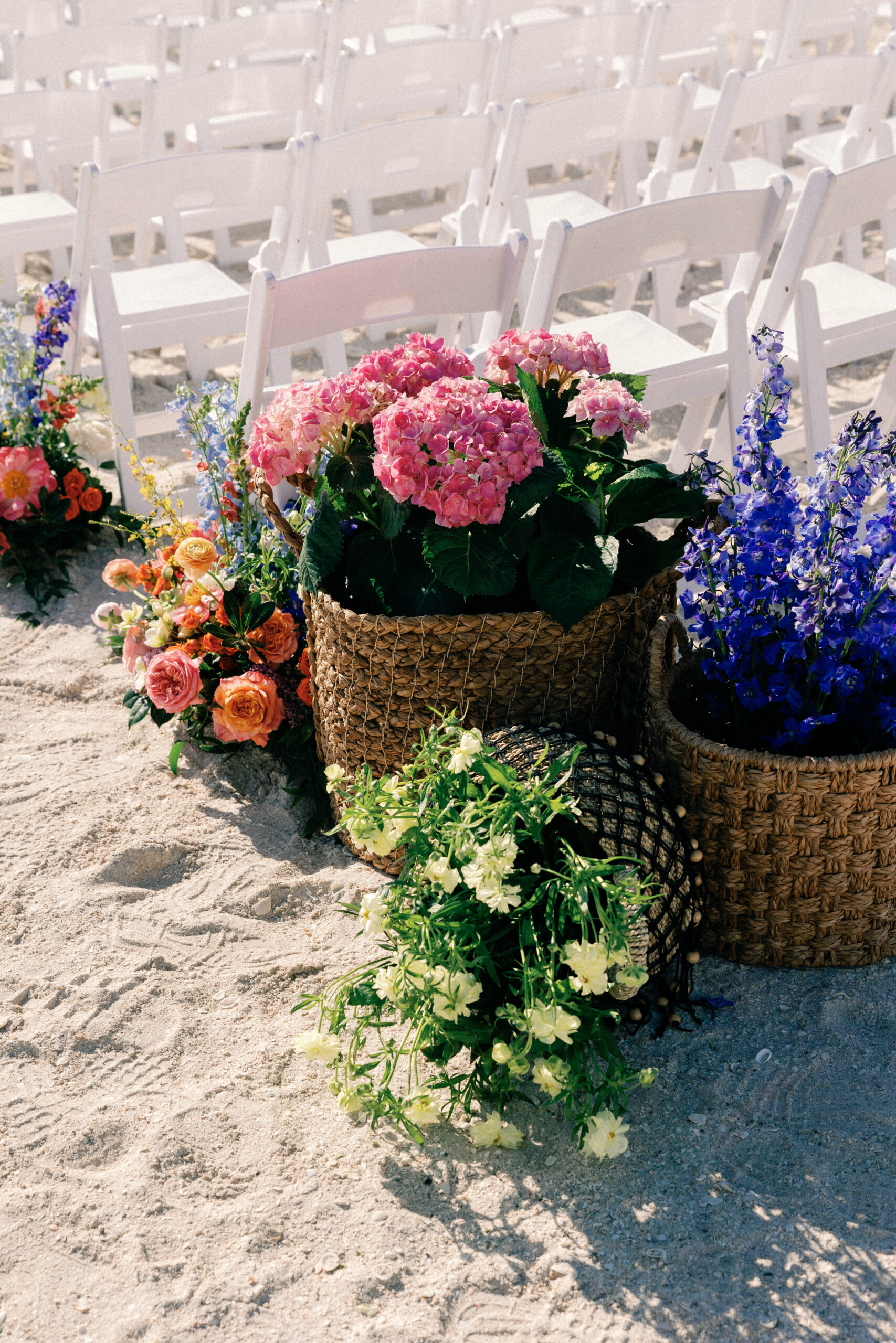 beach wedding south florida ceremony floral design