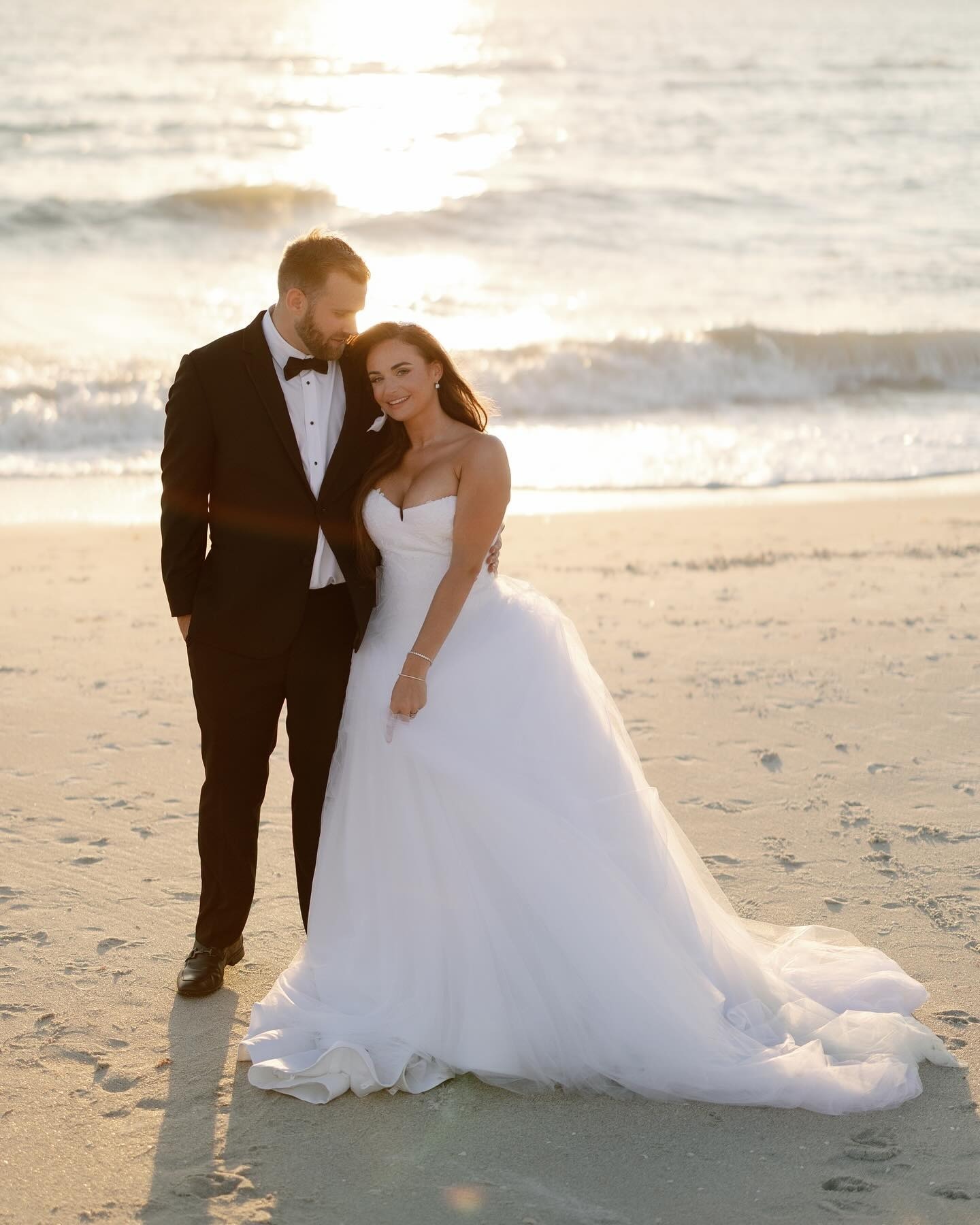 a couple at a naples beach wedding venue