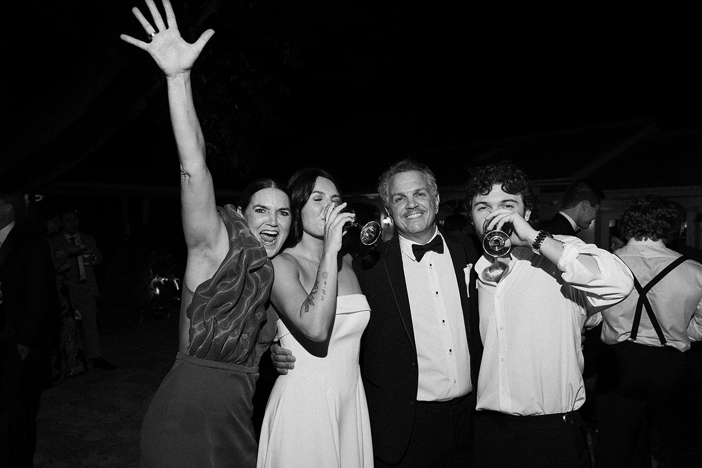 the guests partying at shangri la bonita springs