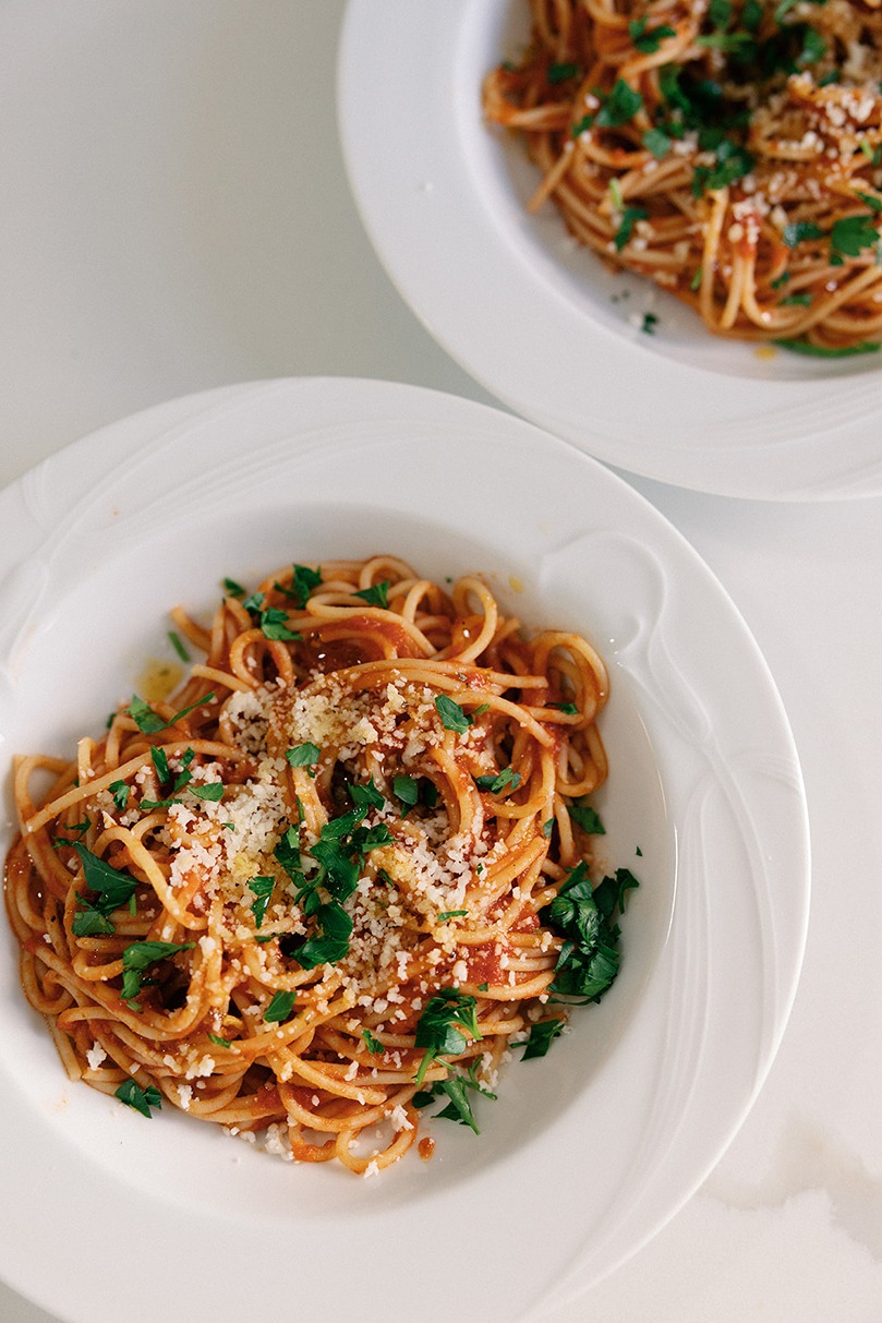 marco island photography of a spaghetti dinner