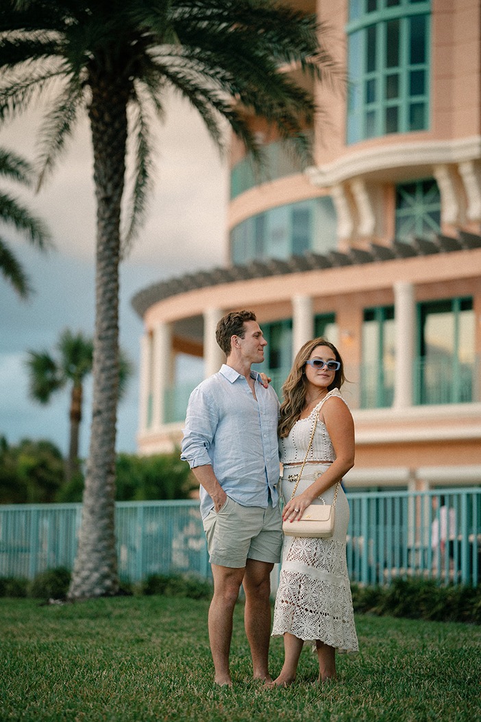 a photo of a couple captured by photographers in marco island florida
