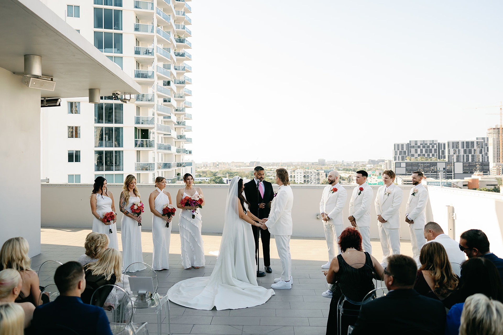 miami wedding venue on a rooftop