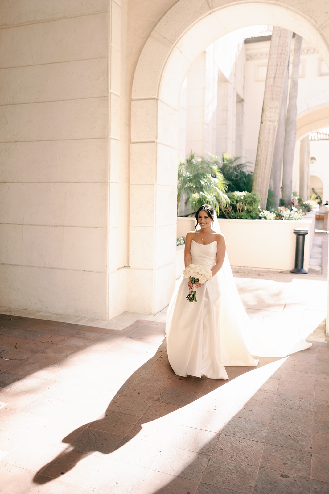 a bride getting married in miami