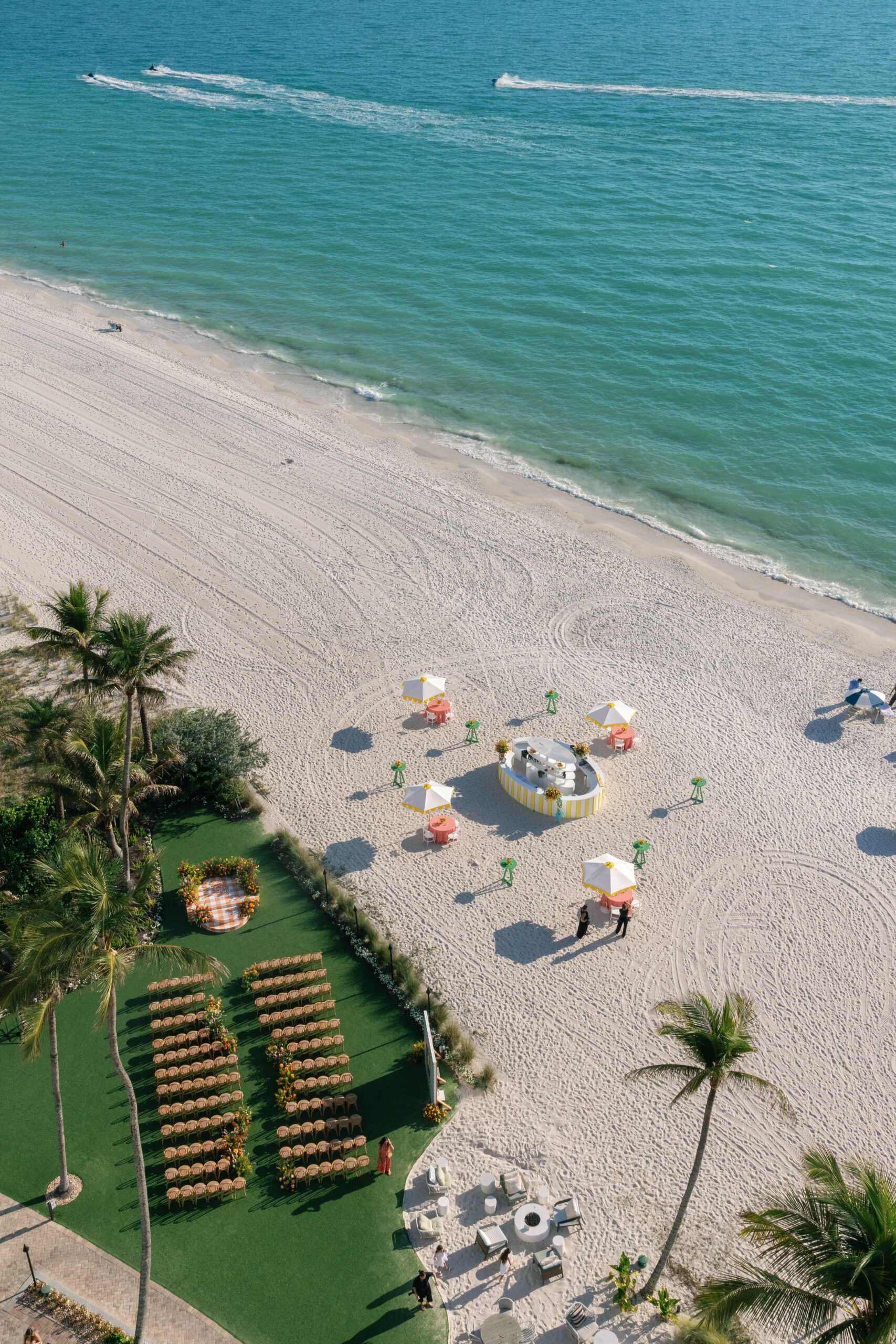 wedding venue in naples florida La playa Beach