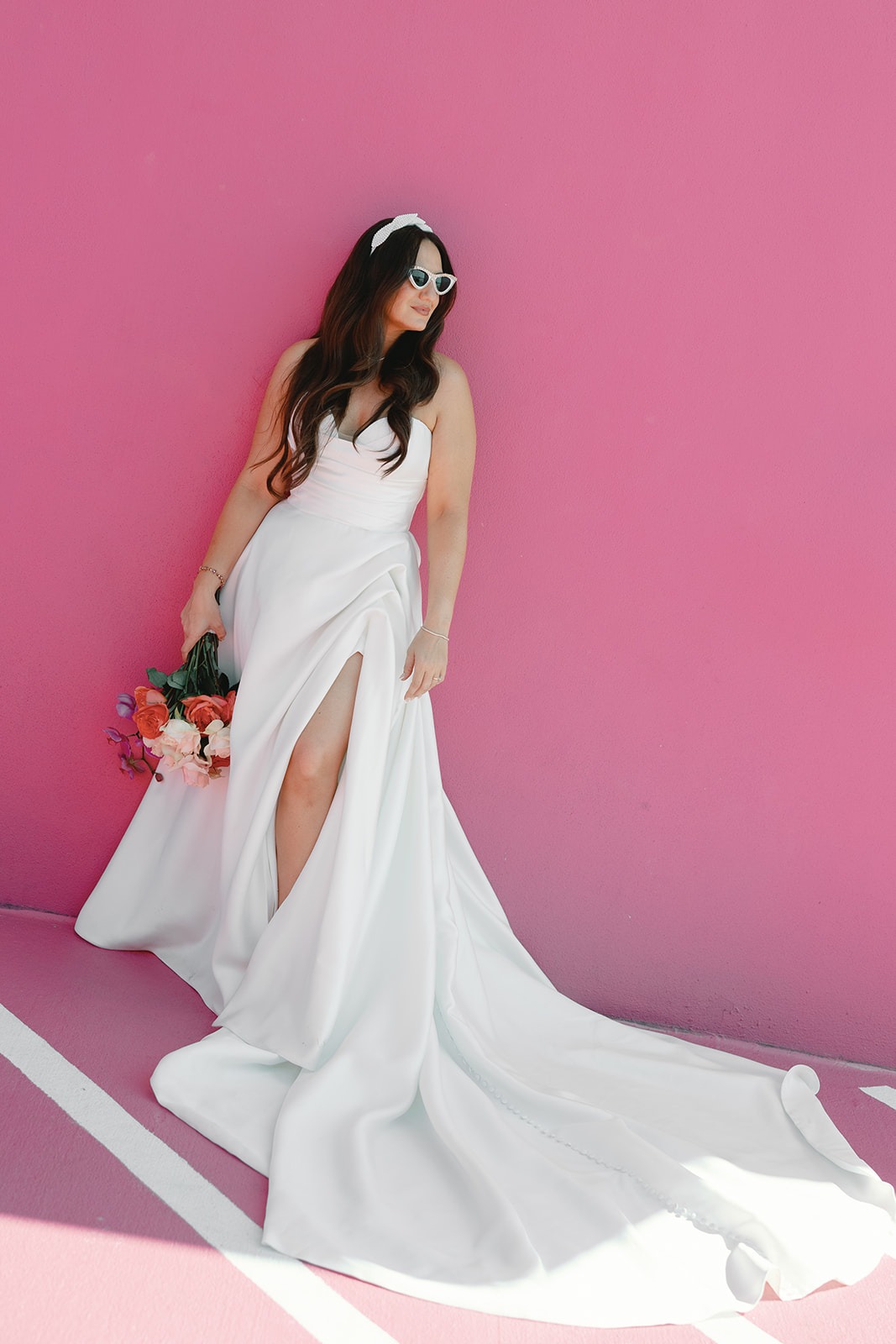 penthouse at riverside wharf wedding photos of the bride