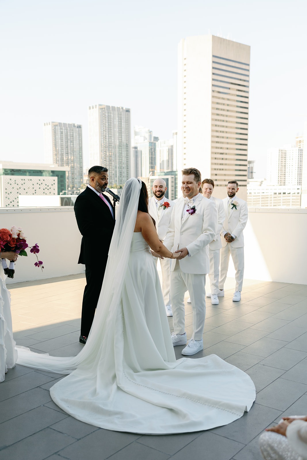 penthouse at riverside wharf photos of the ceremony