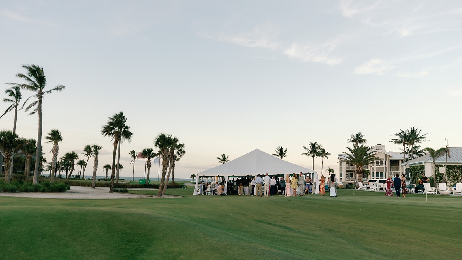 south seas island resort wedding photos of the reception space