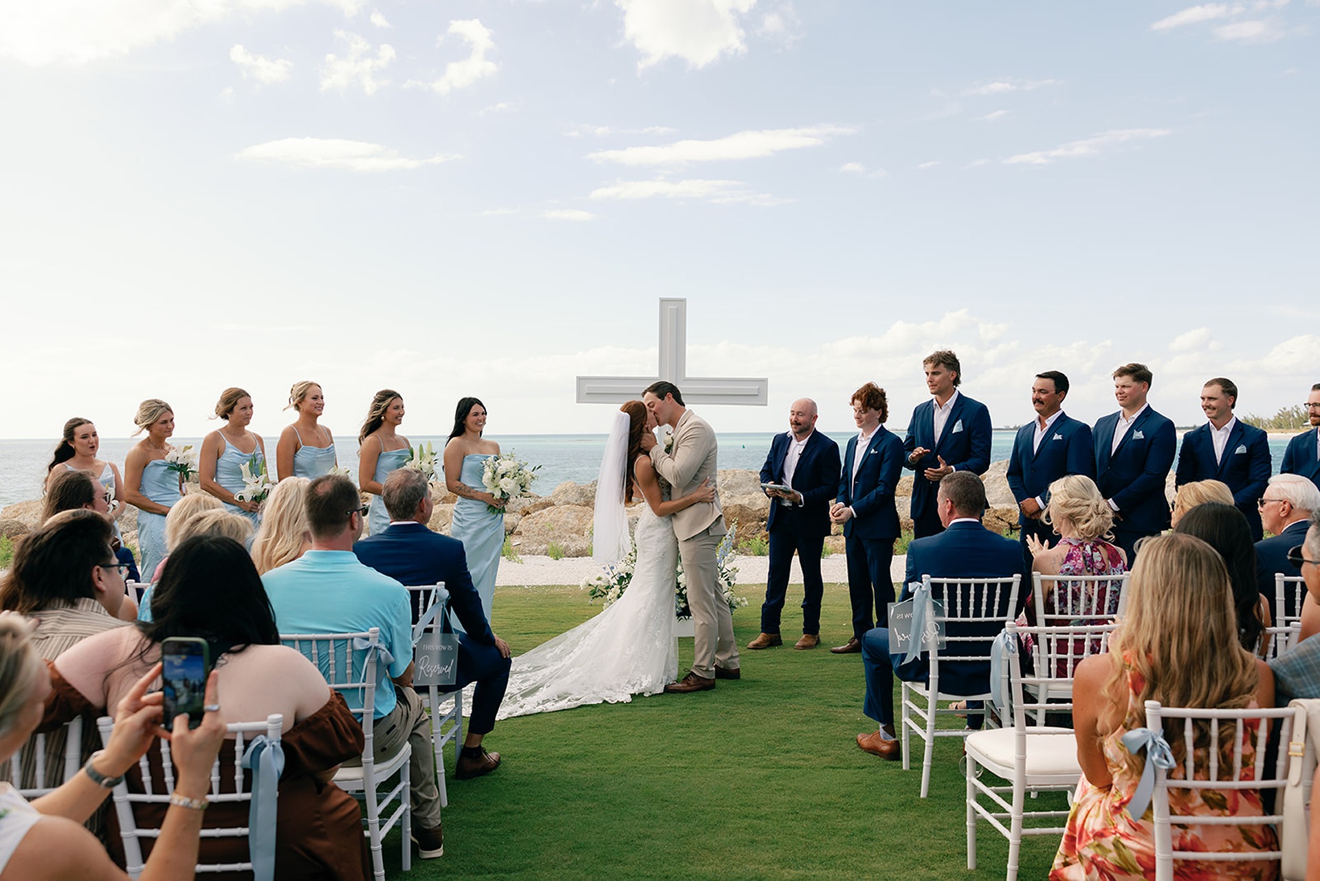 south seas island resort wedding photo of the ceremony