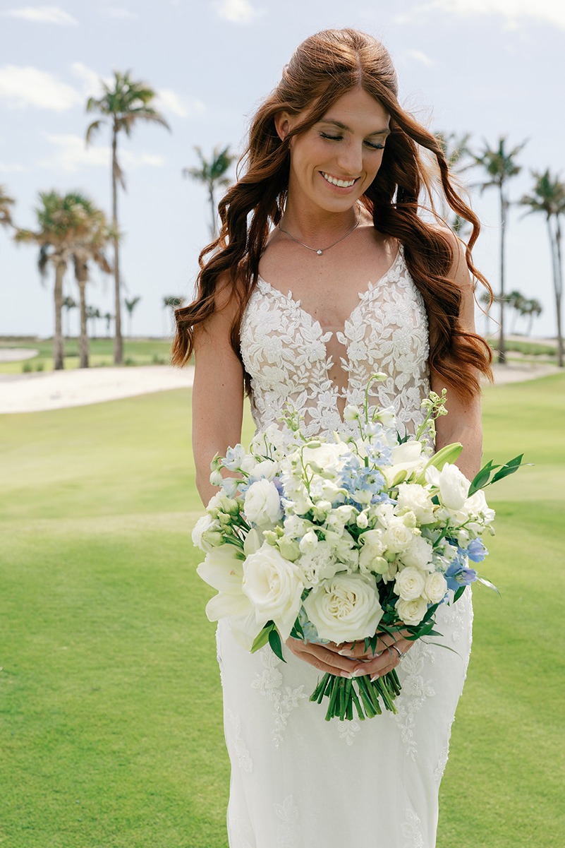 south seas island resort wedding photo of the bride