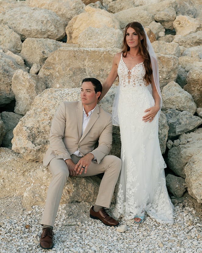 south seas resort captiva island wedding photo of the bride and groom