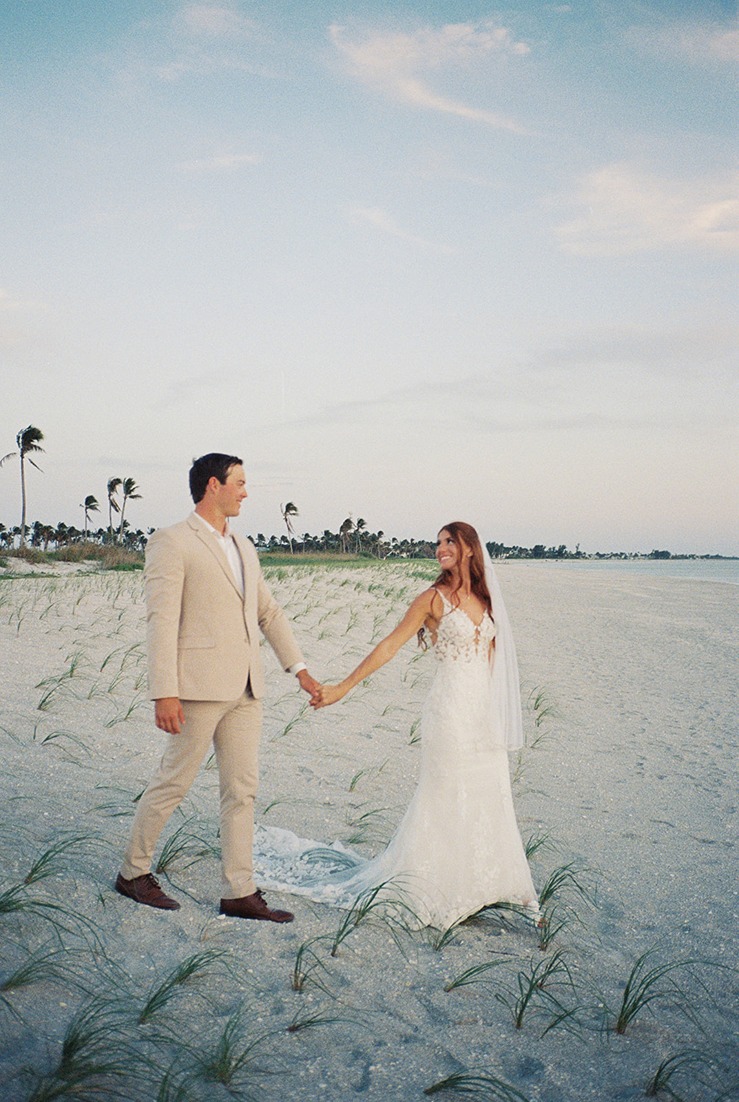 south seas resort captiva island wedding photo of the bride and groom