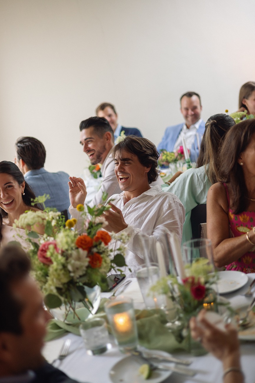 the welcome party captured by a rosemary beach wedding photographer